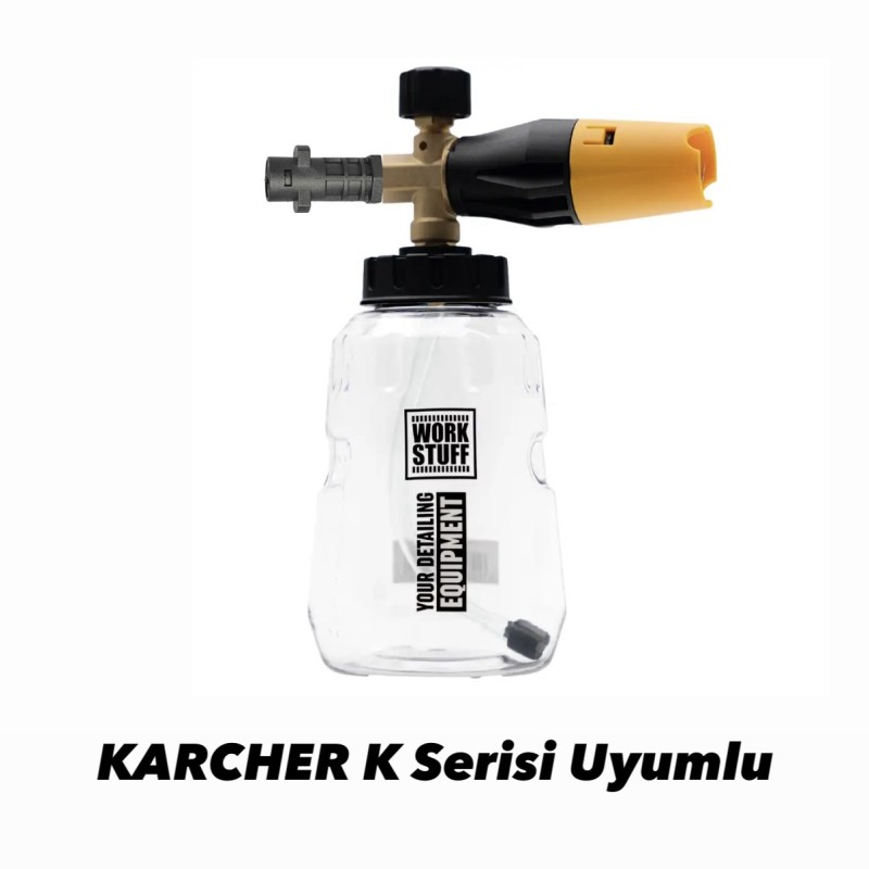                                                                                                                                        KARCHER K Serisi Uyumlu WORK STUFF SNOW FOAM GUN – Kar Köpüğü Aparatı ( Foam Lance )