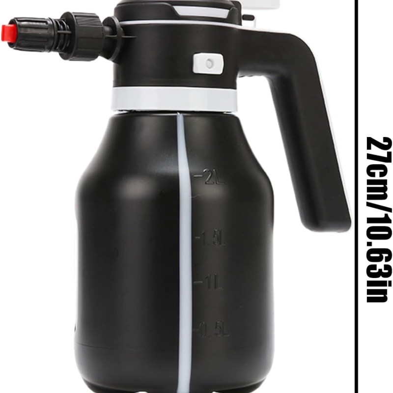                                                                                                                                                                      Şarjlı (Lityum Pil ) 110 Derece Köpük Atış Açılı Köpük Pompası – 2 Litre  (110-06)