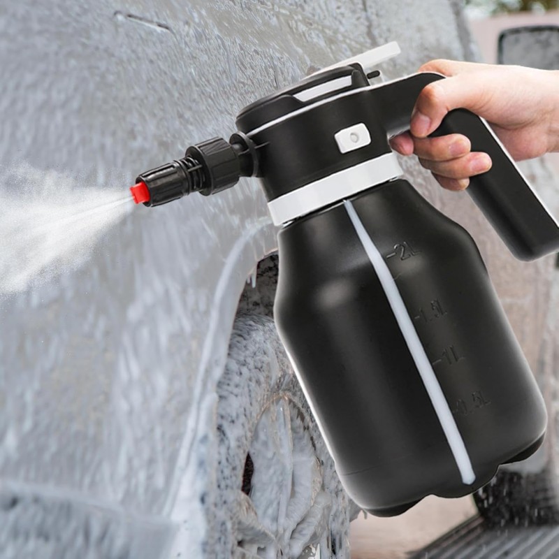                                                                                                                                                                      Şarjlı (Lityum Pil ) 110 Derece Köpük Atış Açılı Köpük Pompası – 2 Litre  (110-06)