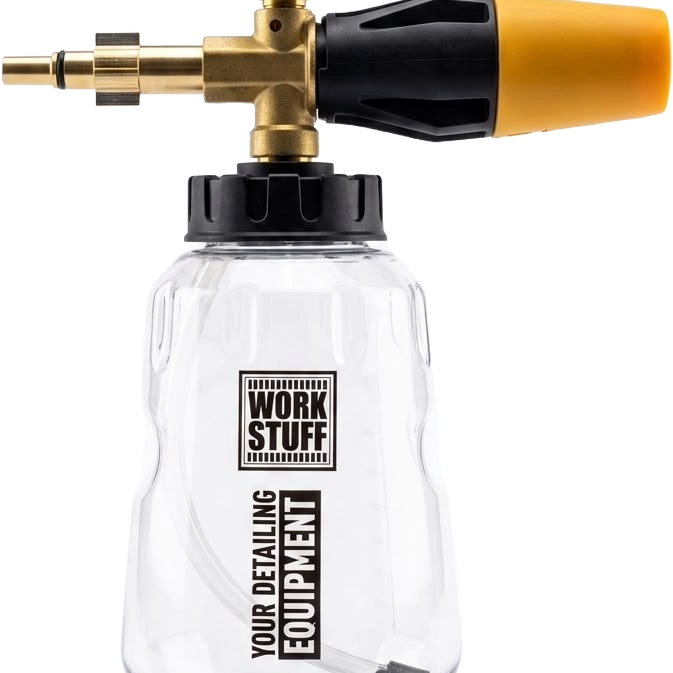                                                                                            Bosch New - Black Decker - Michelin - Makita - MAC ALLISTER - Stanley AR - PATRİOT -Einhell  Uyumlu  WORK STUFF SNOW FOAM GUN – Kar Köpüğü Aparatı ( Foam Lance )