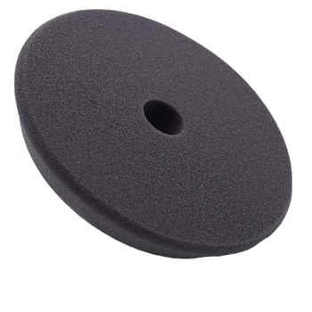 Destekli Cırt Tabanlı 135/155 mm Orbital Uyumlu Siyah Wax & Cila Süngeri