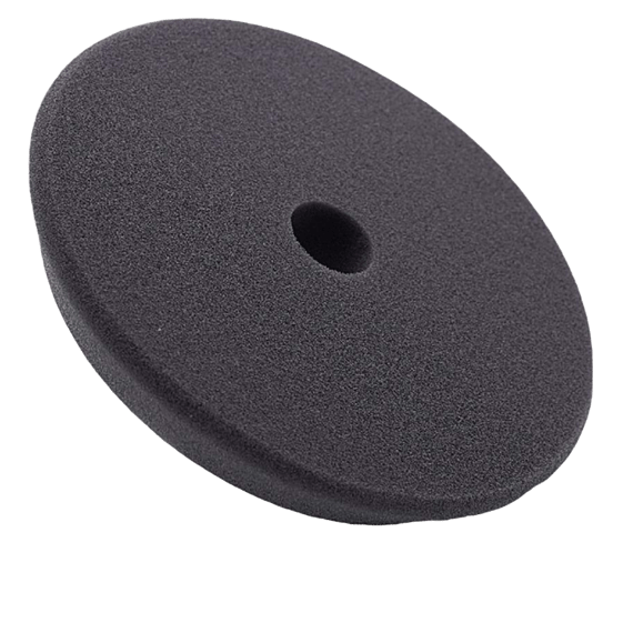 Destekli Cırt Tabanlı 135/155 mm Orbital Uyumlu Siyah Wax & Cila Süngeri