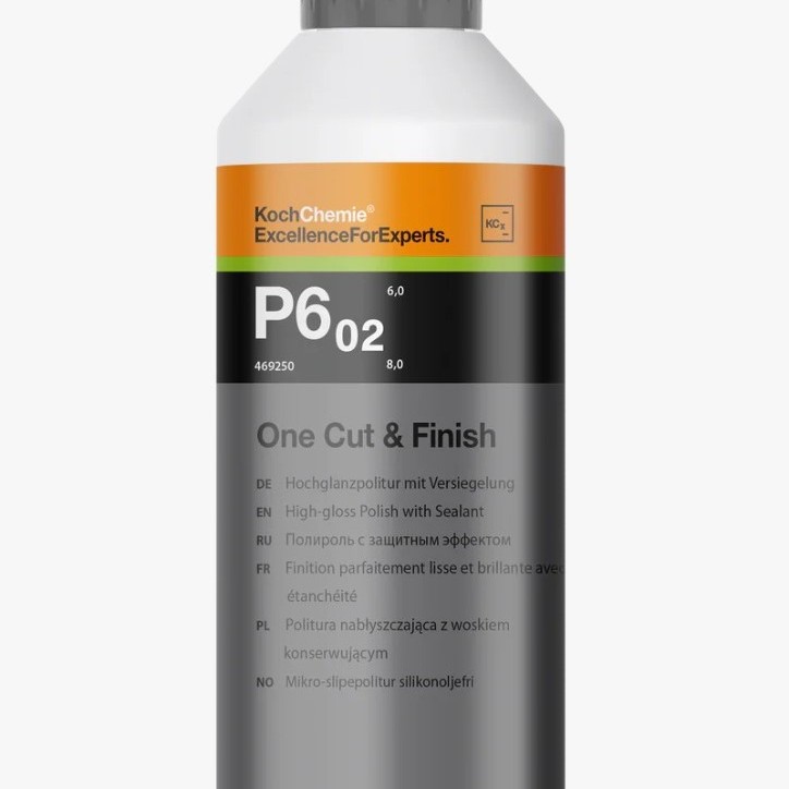 Koch Chemie P6.02 One Cut & Finish - Tek Adım Pasta 250ml