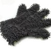 Ergonomik Beş Parmak Tasarımlı İç Ve Dış Temizlik Için Çift Yüz( mikrofiber + carbon) Araç Yıkama Eldiveni