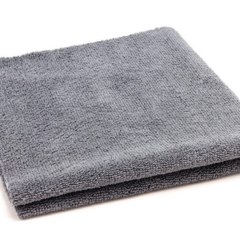 10'lü Paket Çift Yüz Basic Kenarsız Gri mikrofiber Bez - 40 cm*40 cm  - 380gsm