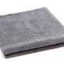 Çift Yüz Basic Kenarsız Gri mikrofiber Bez - 40 cm*40 cm  - 380gsm