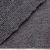 Çift Yüz Basic Kenarsız Gri mikrofiber Bez - 40 cm*40 cm  - 380gsm