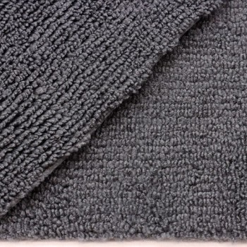 Çift Yüz Basic Kenarsız Gri mikrofiber Bez - 40 cm*40 cm  - 380gsm