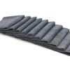 10'lü Paket Çift Yüz Basic Kenarsız Gri mikrofiber Bez - 40 cm*40 cm  - 380gsm