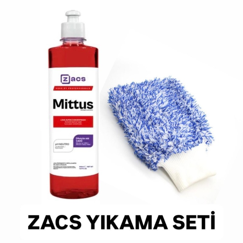                                                                                                                                                                                                                 Zacs MITTUS Ph Nötr Yıkama Seti - 2 Adet Ürün 
