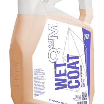 GYEON Q²M WetCoat Nano Boya Koruma Ve Seramik Sprey Hızlı Cila - 4000ml -Su İtici Parlak Islak Cila