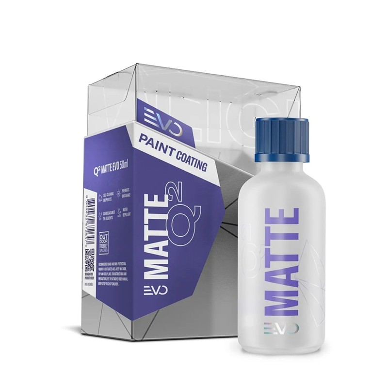 GYEON Q² Matte EVO Light Box Mat Boyalı/PPF Kaplama Araçlara Özel Seramik Kaplama - 50 ml 