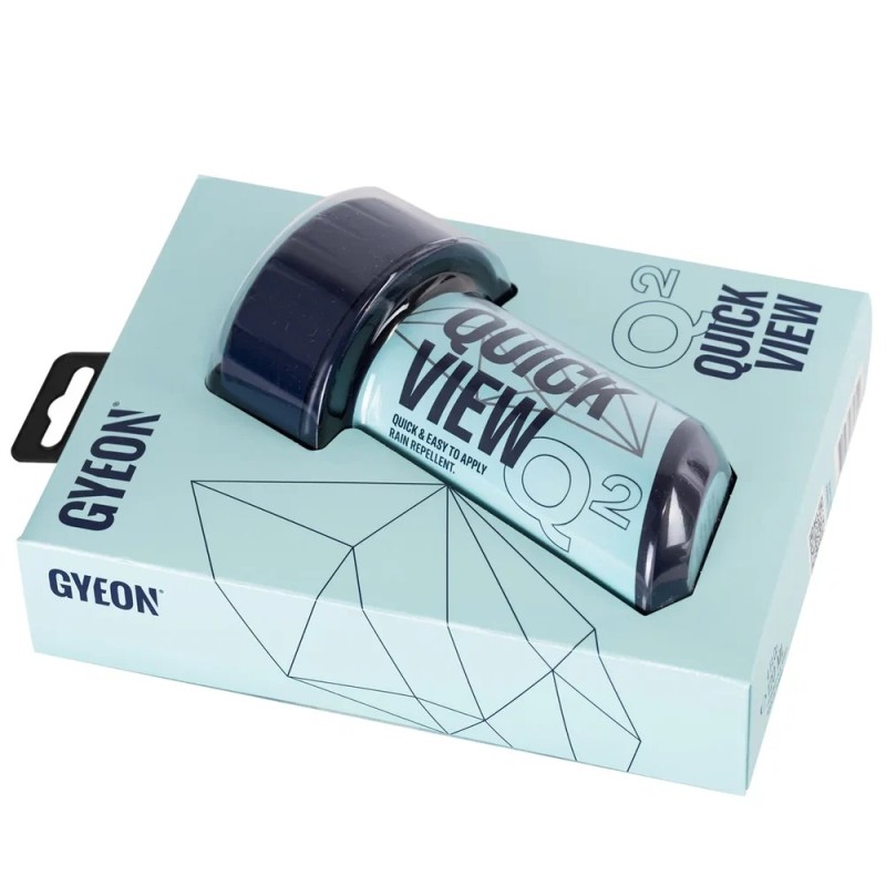 GYEON Q² QuickView Cam Su Kaydırıcı - 120 ml -Yağmur Kaydırıcı Su İtici