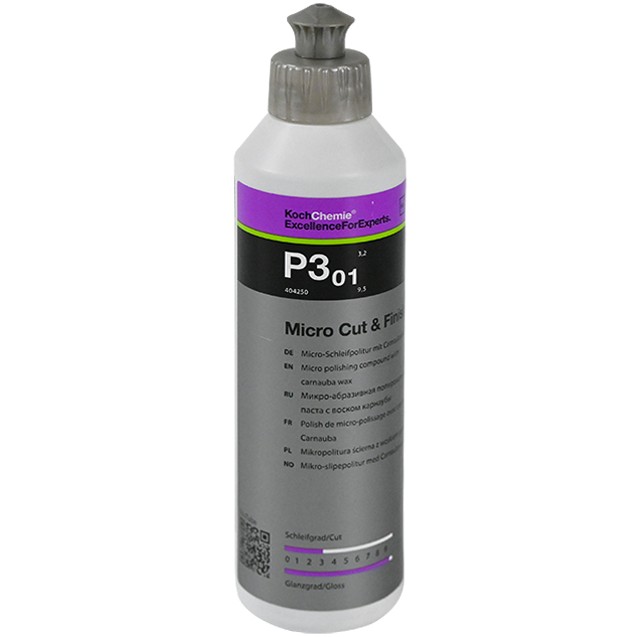 Koch Chemie P3.01 Micro Cut & Finish Profesyonel Mikro Hare Giderici ve Koruyucu Cila - 250ml