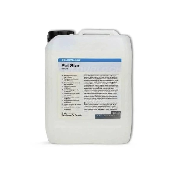 Koch Chemie COLOURLOCK Pol Star - Tekstil, Deri ve Alcantara Temizleyici - 5 Litre