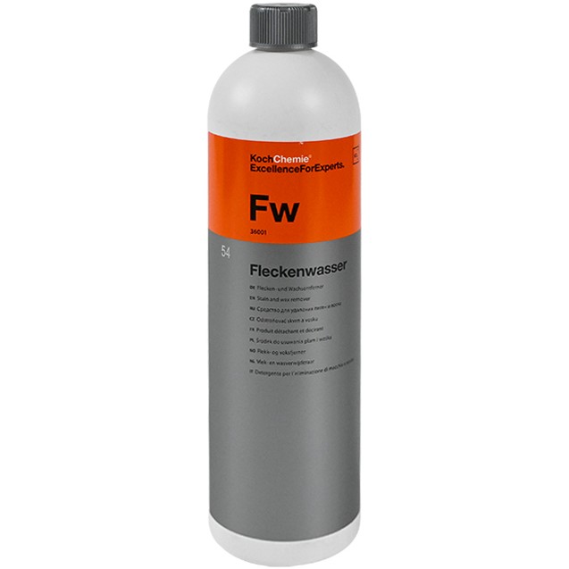 Koch Chemie FW - Profesyonel Leke, Yağ, Mum Giderici ve Yapışkan Temizleyici – 1 Litre