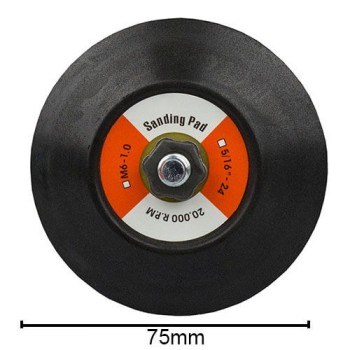 KRAUSS 75mm Orbital ve Dual Action Polisaj Makinası Tabanı M6