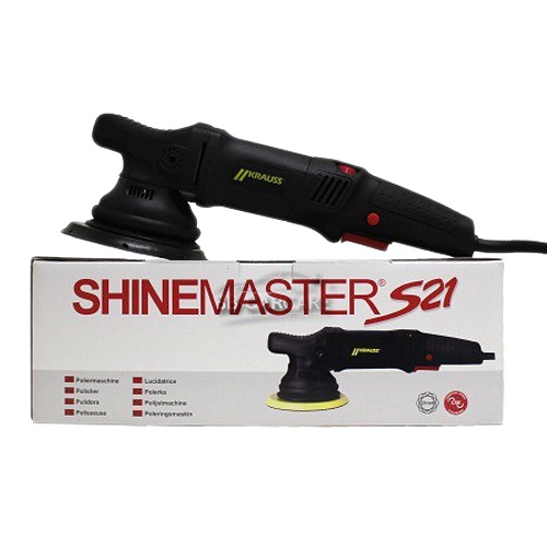    KRAUSS SHINE MASTER S21 Orbital Polisaj Makinesi 900W 21mm Salınım - 150mm Taban Çapı