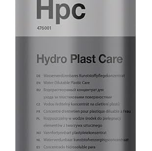 Koch Chemie Hpc ( Hydro Plast Care ) Konsantre Silikonsuz Dış Trim Aksam Uzun Süreli Koruyucu 1lt. 