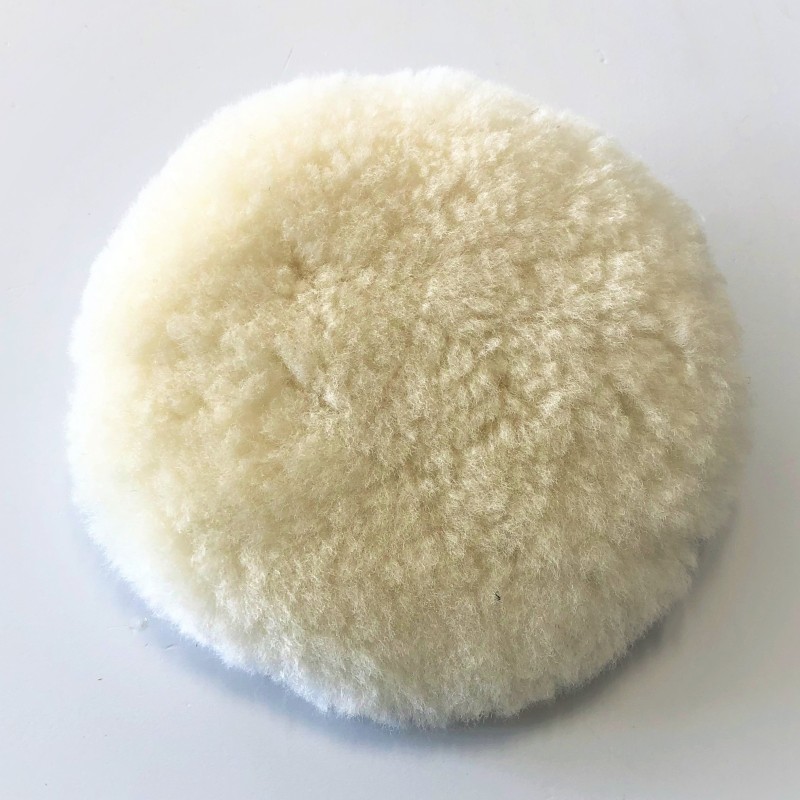 Ufs 180 mm Beyaz Merino Pasta Keçesi  ( Tüy Boyu 25 mm ) *