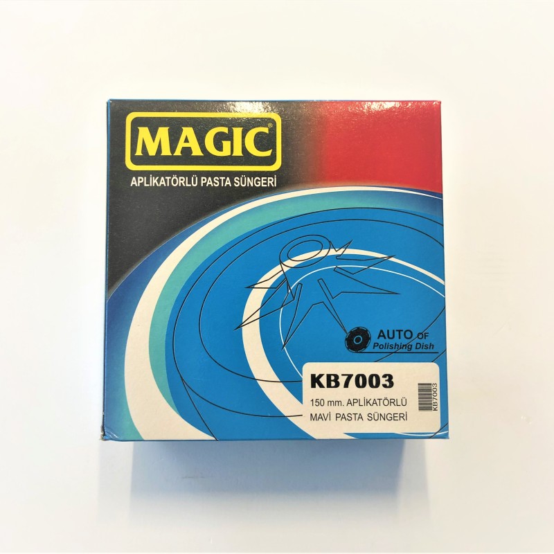          Magic 150mm Aplikatörlü Mavi Pasta Süngeri