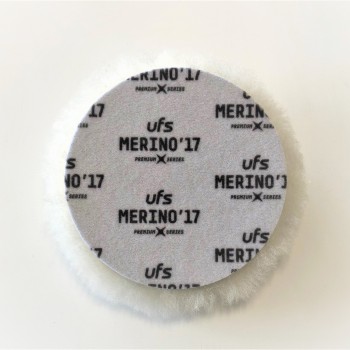 Ufs 160 mm Premıum Beyaz Merino Pasta Keçesi ( Tüy Boyu 25 mm ) *