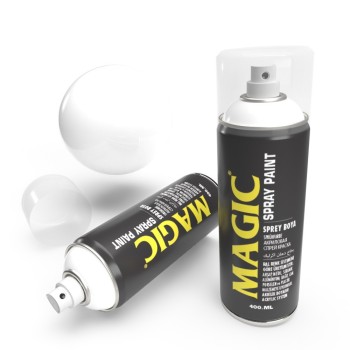Magic Sprey Boya Beyaz 400ml RAL 9010