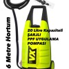                                                                                                            MAROLEX VX X-LINE Bataryalı PPF ve Cam Filmi Uygulamaları için Sıvı Püskürtücü ( 20 Litre Hazneli )