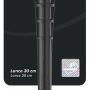 MAROLEX Püskürtme Ucu Uzatma Aparatı 30 cm ( Axel ve Industry Ergo ™ Uyumlu ) Siyah