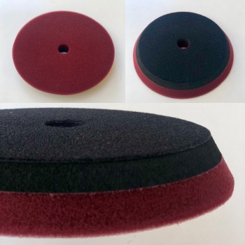          Agresif Bordo Pasta Süngeri ( Destekli Cırt Tabanlı ) 175mm 