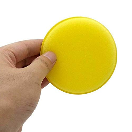               Magic 10cm Sarı Cila ve Wax El Uygulama Pedi 