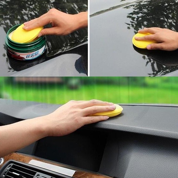               Magic 10cm Sarı Cila ve Wax El Uygulama Pedi 