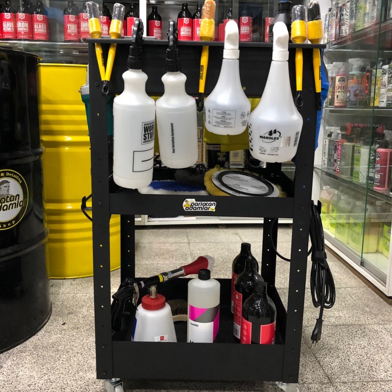 Car Care Profesyonel Uygulama Arabası  ( 86cm*50cm*40cm )
