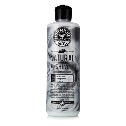  Chemical Guys Natural Shine - Saten Parlak Plastik Yenileme 473ml