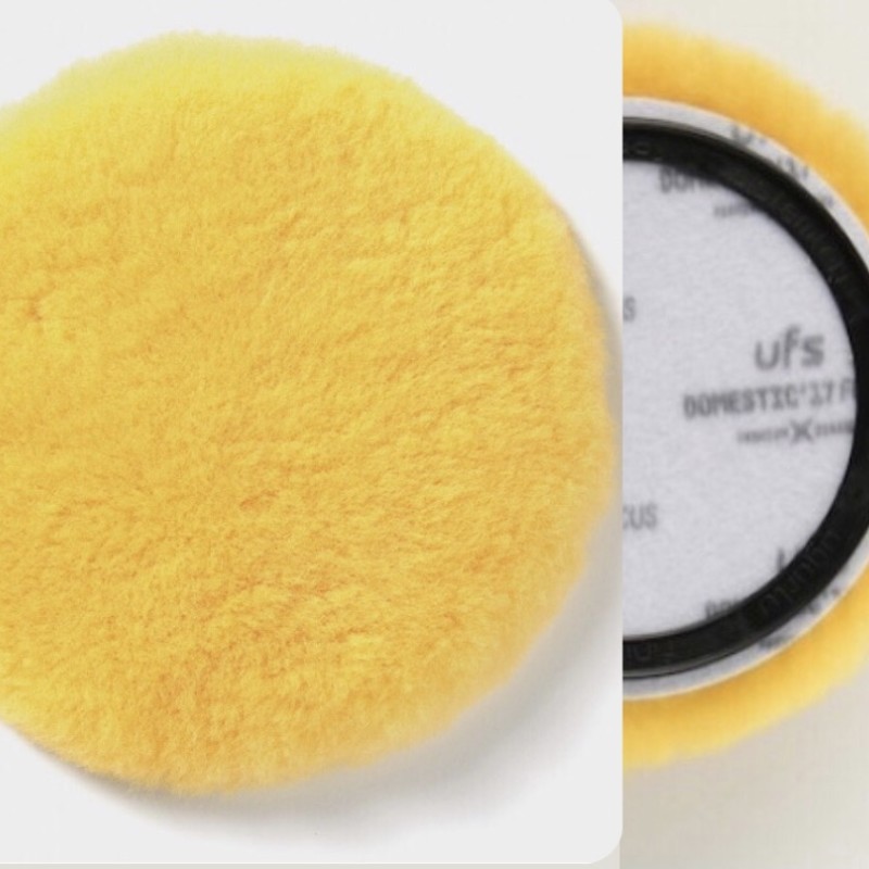 Ufs 160 mm Premium Focus Tabanlı Sarı Domestic Pasta Keçesi ( Tüy Boyu 25 mm ) *