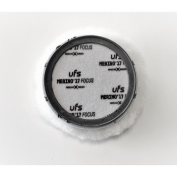 Ufs 160 mm Premium Focus Tabanlı Beyaz Merino Pasta Keçesi ( Tüy Boyu 25 mm ) *