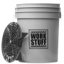             Work Stuff Gri Detaylandırma Kovası WHEELS ( Jant ) - 20 Litre + Grit Guard (Süzgeç)  2'liSet 