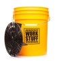 Work Stuff Sarı Detaylandırma Kovası WASH ( Yıkama ) - 20 Litre + Grit Guard (Süzgeç)  2'liSet. -  ( Yeni Dizayn )