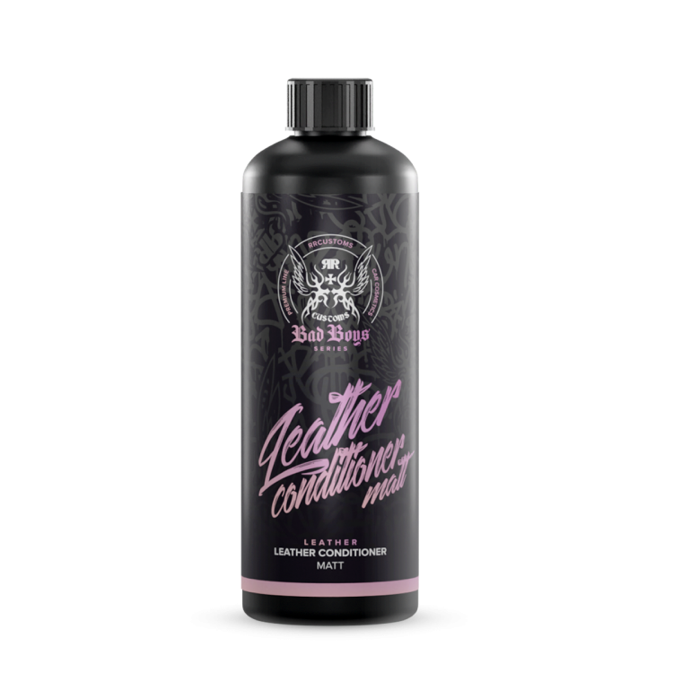                                                                                                            BadBoys Leather Conditioner MATT  - Deri Kokulu Deri Bakım ve Yenileme Kremi Doğal Mat Görünümlü – 500ml