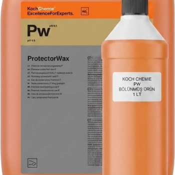 Koch Chemie PW Protector Wax  - ( BÖLÜNMÜŞ ÜRÜN )  Islak &Kuru Hızlı Cila Konsantre    1 Litre  