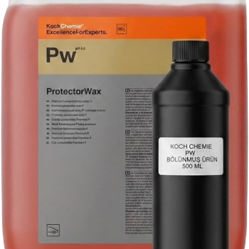 Koch Chemie PW Protector Wax - 500ml ( BÖLÜNMÜŞ ÜRÜN ) Islak & Kuru Hızlı Cila Konsantre