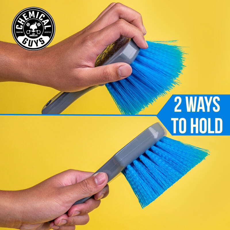    Chemical Guys Brush - Mavi Lastik Fırçası 