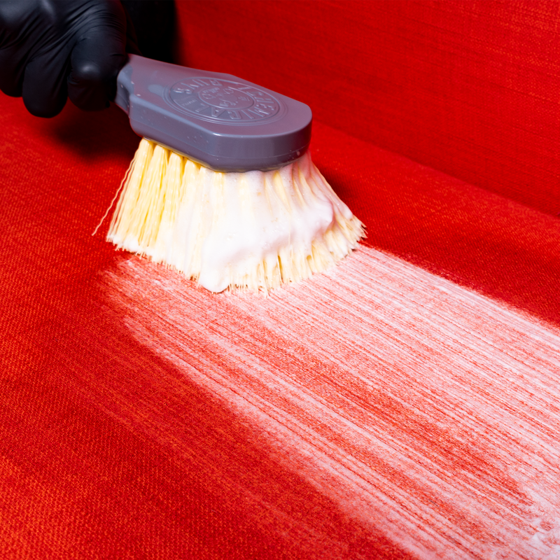     Chemical Guys Brush - Sarı Ağır Hizmet , Halı ve İç Temizlik Fırçası