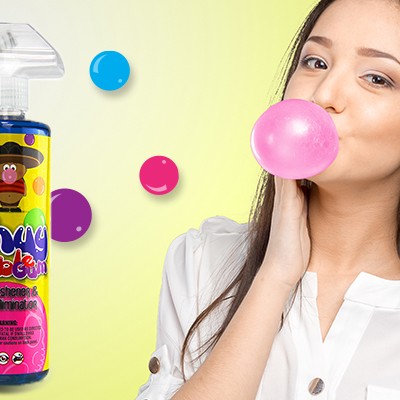                                                                                                   Chemical Guys Chuy Bubble Gum Air Freshener & Odor Eliminator – Lezzetli Ciklet Kokusu  120ml