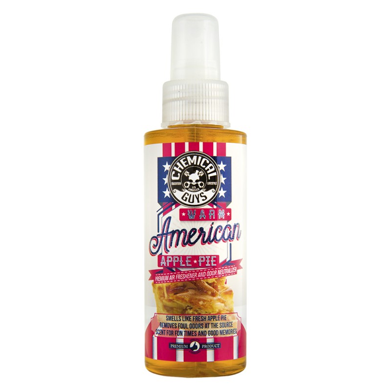                                                                                                  Chemical Guys Warm American Apple Pie Scent Air Freshener & Odor Eliminator - Elmalı Turta Kokusu  120ml