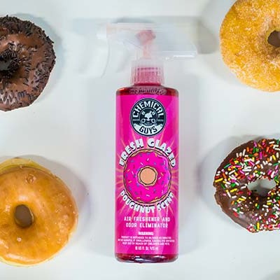                                                                                                      Chemical Guys Fresh Glazed Doughnut Scent Air Freshener & Odor Eliminator – Taze Pişirilmiş Donut  Kokusu 120ml 