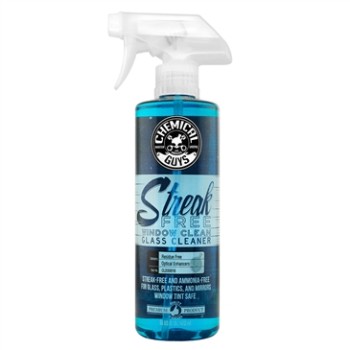   Chemical Guys Streak Free Window & Glass Cleaner – Cam  Temizleyici ( Cam Filmileri için güvenli ürün ) – 473ml 