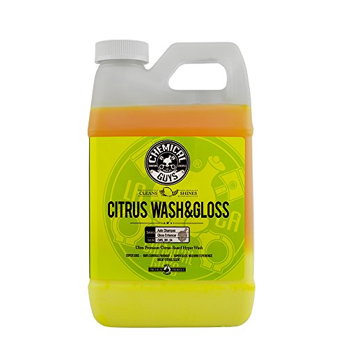                                                                  Chemical Guys Citrus Wash and Gloss -  Extra Parlak Narenciye Kokulu ve Konsantre Oto Yıkama Şampuanı (Ph Dengeli) - 1,89 Litre