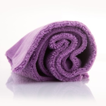                    WORK STUFF Gentleman Basic - Lazer Kesim MOR mikrofiber Bez - 40cm *40cm  