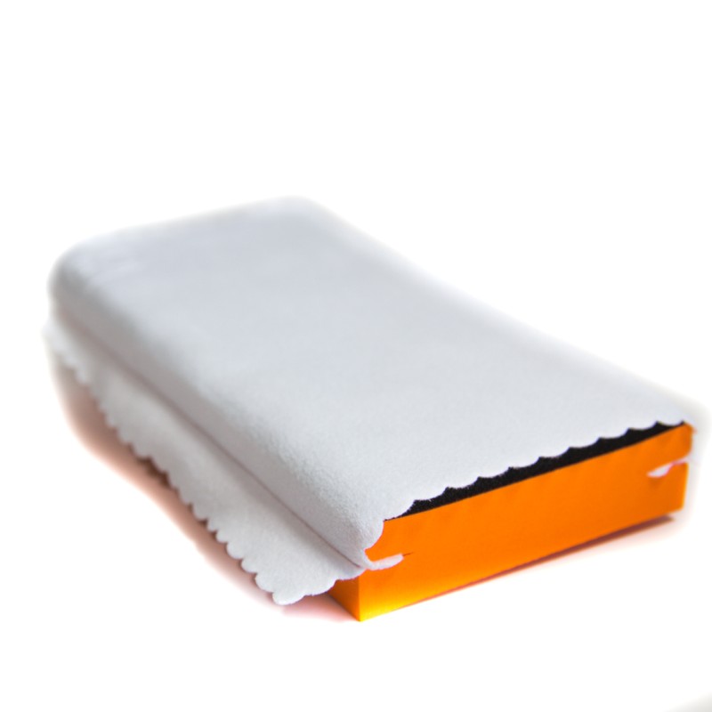                           CarPro Suede MF – 16cm x 16cm Süet Mikrofiber Beyaz Bez ( 1 Adet )